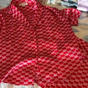 Michael Kors silk pajama set